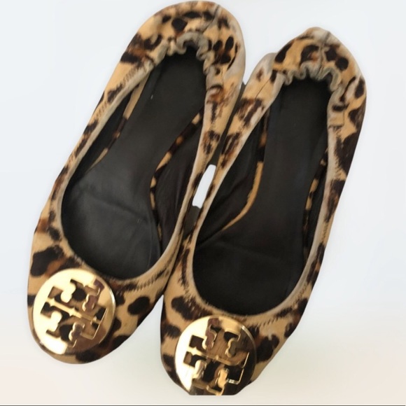 Tory Burch Shoes - Tory Burch animal print flats